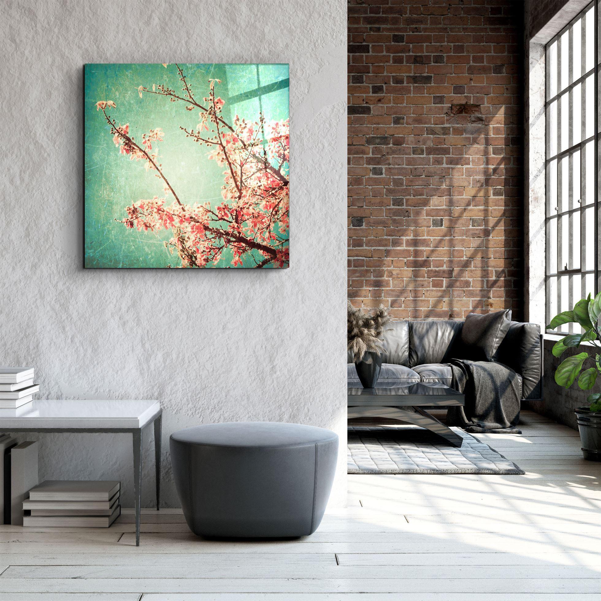 ・"Cherry Blossom"・Glass Wall Art - ArtDesigna Glass Printing Wall Art