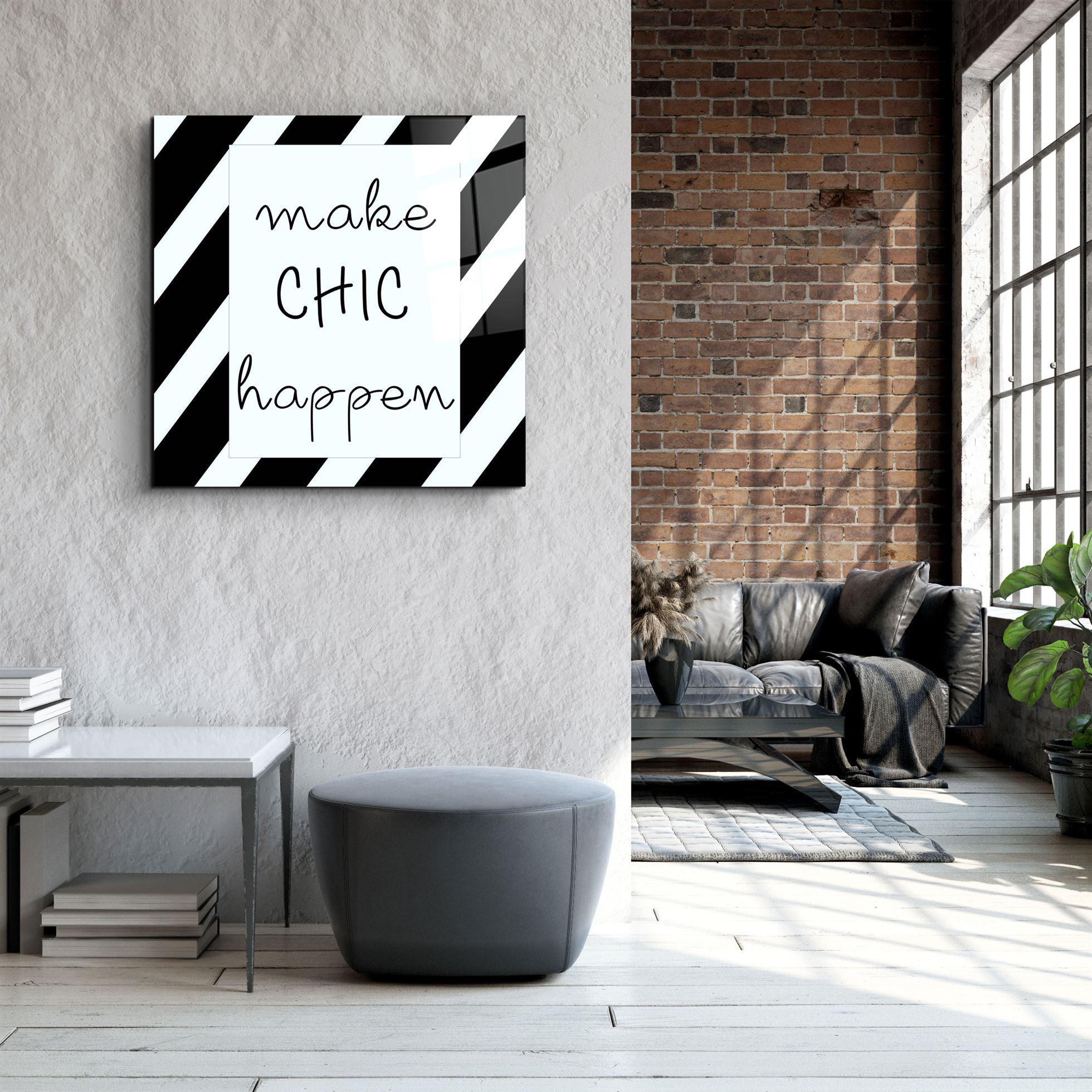 ・"Stylish"・Glass Wall Art - ArtDesigna Glass Printing Wall Art