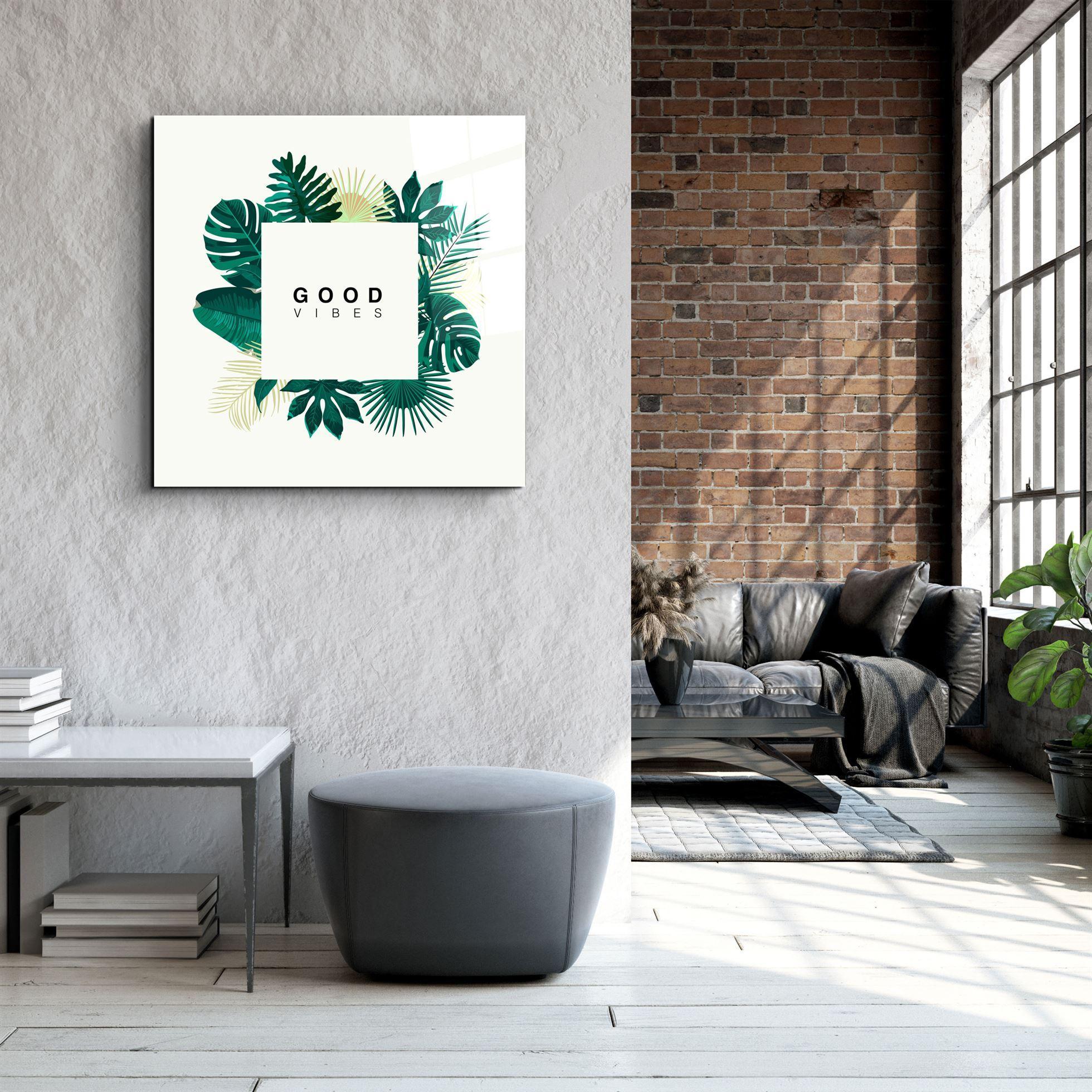 ・"Good Feelings"・Glass Wall Art - ArtDesigna Glass Printing Wall Art