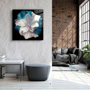 ・"Floral"・Glass Wall Art - ArtDesigna Glass Printing Wall Art