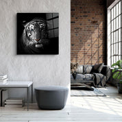 Silent Strength | Glass Wall Art - Artdesigna