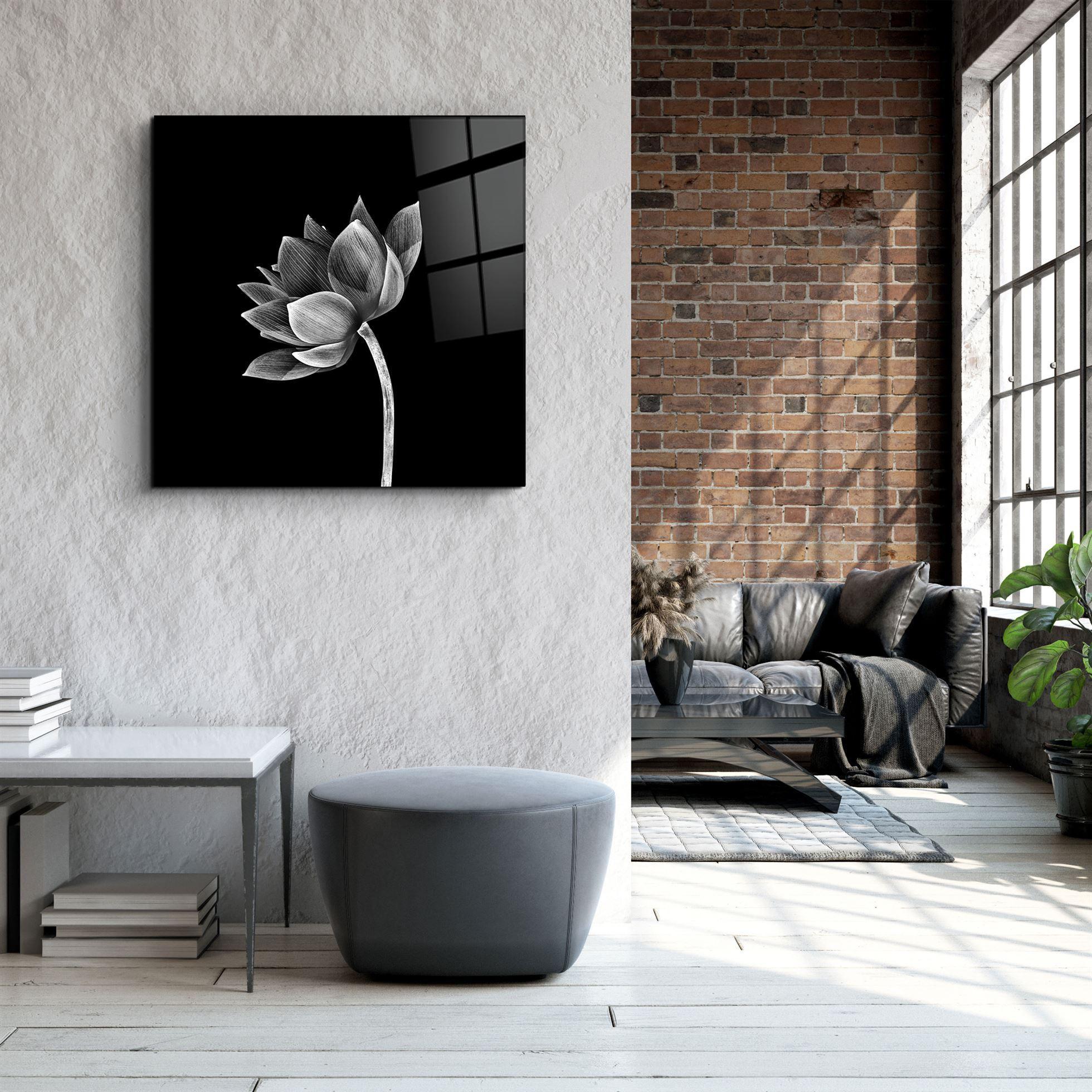 ・"Floral"・Glass Wall Art - ArtDesigna Glass Printing Wall Art