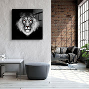 ・"Lion"・Glass Wall Art - ArtDesigna Glass Printing Wall Art