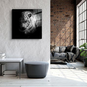 Guardian of the Night | Glass Wall Art - Artdesigna