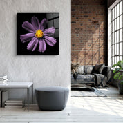 ・"Pink flower"・Glass Wall Art - ArtDesigna Glass Printing Wall Art