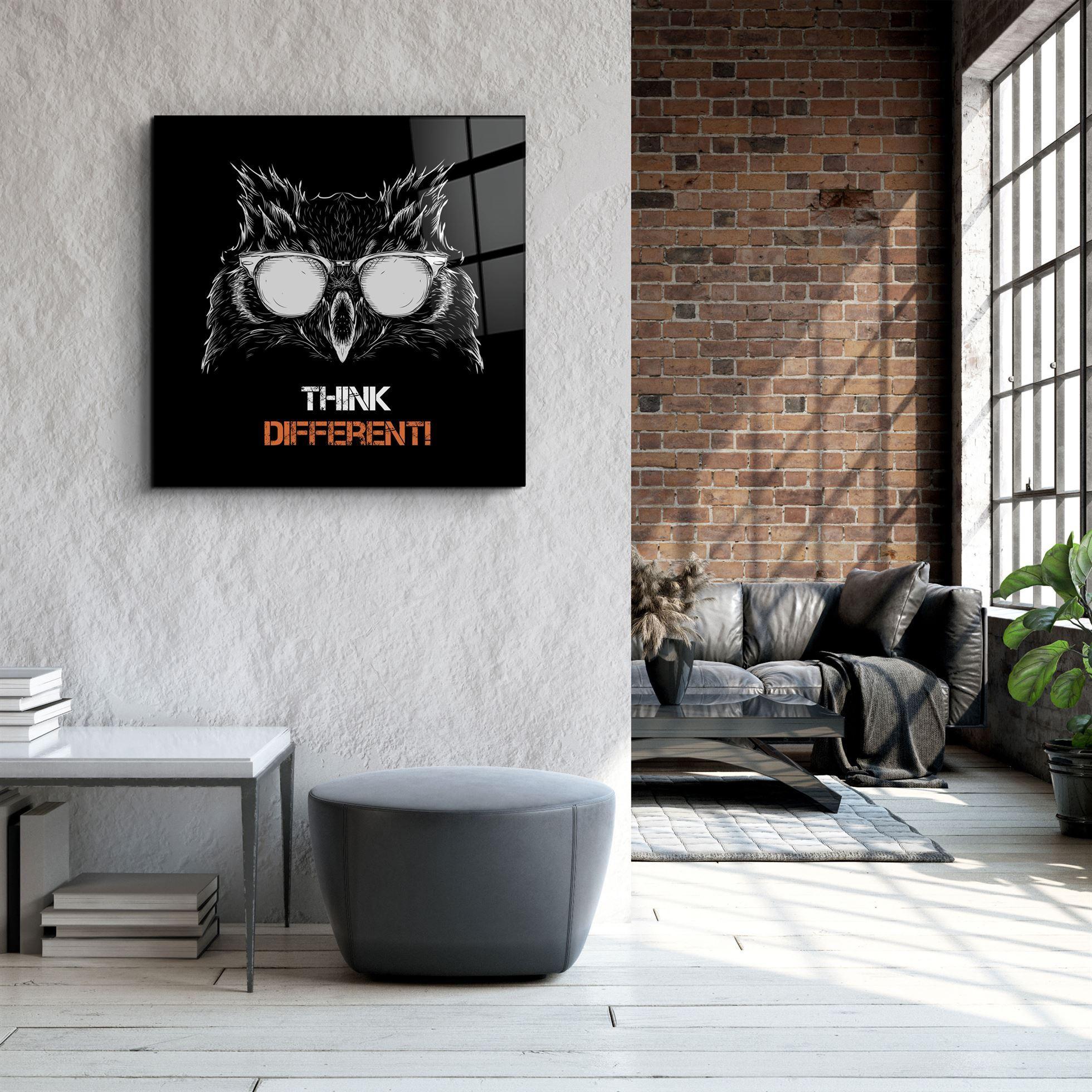 ・"Owl"・Glass Wall Art - ArtDesigna Glass Printing Wall Art