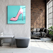 ・"Heeled Shoes"・Glass Wall Art - ArtDesigna Glass Printing Wall Art