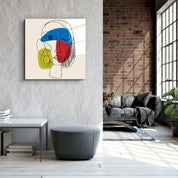 ・"Closeup Drawing"・Glass Wall Art - ArtDesigna Glass Printing Wall Art