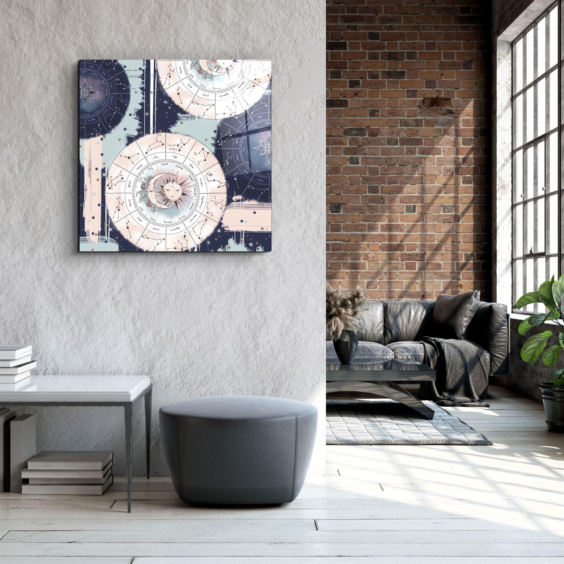 ."Pastel Abstract 7". Glass Wall Art - ArtDesigna Glass Printing Wall Art