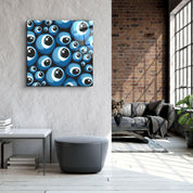 ・"Eyeballs"・Glass Wall Art - ArtDesigna Glass Printing Wall Art