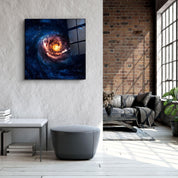 ・"In the Space-4"・Glass Wall Art - ArtDesigna Glass Printing Wall Art