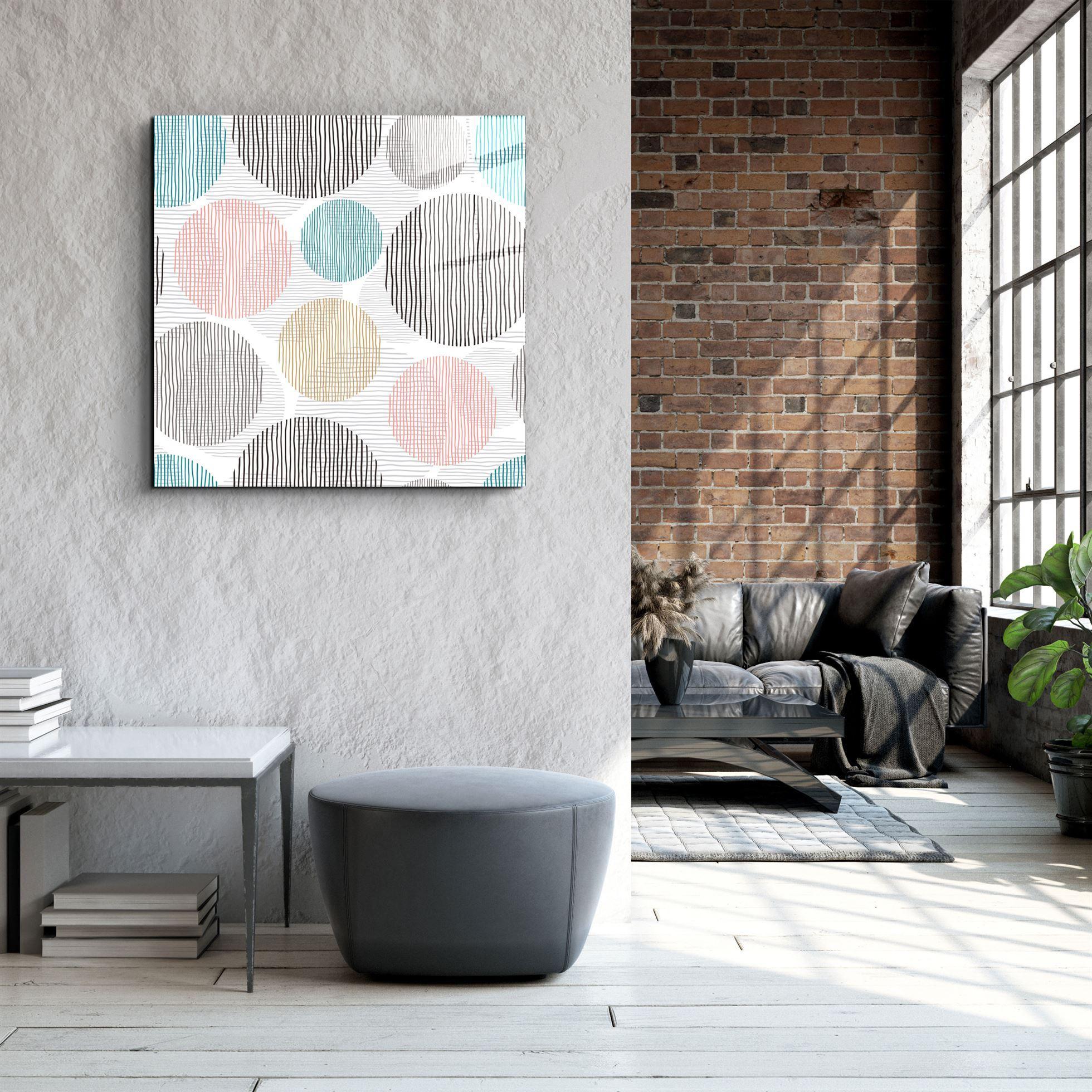 ・"Dots"・Glass Wall Art - ArtDesigna Glass Printing Wall Art