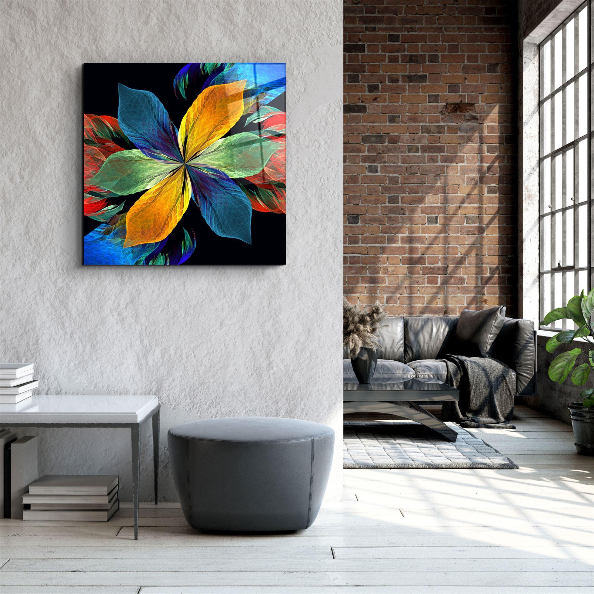 ・"Crysta"・Glass Wall Art - ArtDesigna Glass Printing Wall Art