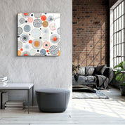 ・"Abstract Patterns"・Glass Wall Art - ArtDesigna Glass Printing Wall Art