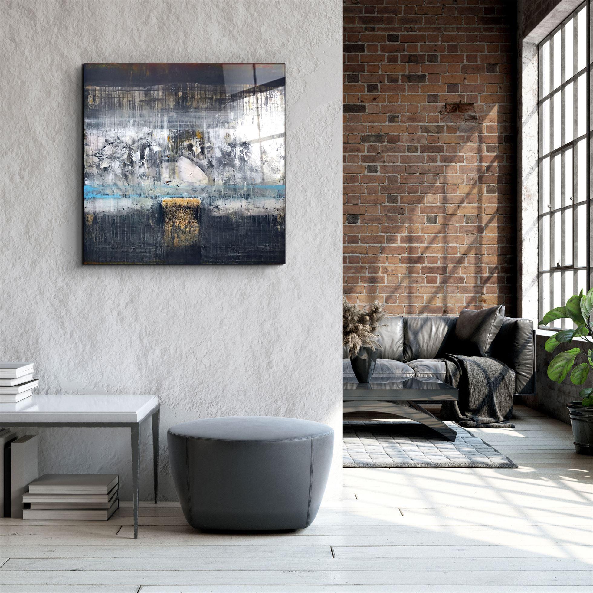 ・"Abstractface"・Glass Wall Art - ArtDesigna Glass Printing Wall Art