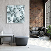 ・"Flower Mosaic"・Glass Wall Art - ArtDesigna Glass Printing Wall Art