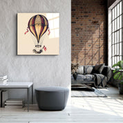 ・"The Baloon"・Glass Wall Art - ArtDesigna Glass Printing Wall Art