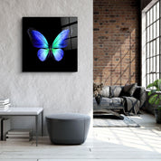 ・"Butterfly"・Glass Wall Art - ArtDesigna Glass Printing Wall Art