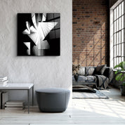 ・"Abstract Building View"・Glass Wall Art - ArtDesigna Glass Printing Wall Art