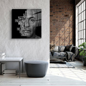 ・"Rickson Gracie"・Designers Collection Glass Wall Art - ArtDesigna Glass Printing Wall Art