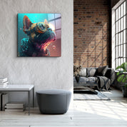 ."Gatekeeper". Secret World Collection Glass Wall Art - ArtDesigna Glass Printing Wall Art