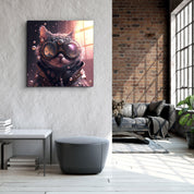 ."Spotter". Secret World Collection Glass Wall Art - ArtDesigna Glass Printing Wall Art