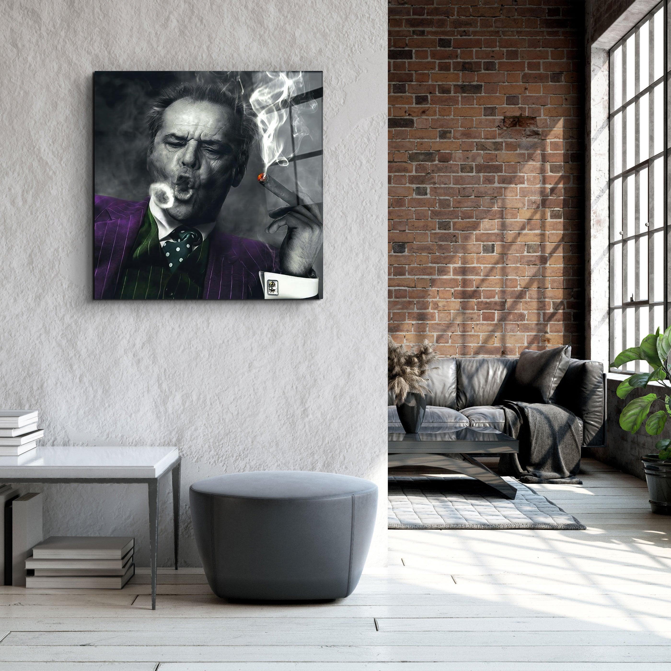 ."Jack in Joker Suits". Designer's Collection Glass Wall Art - ArtDesigna Glass Printing Wall Art