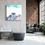 ."Pastel Patterns V2". Designer's Collection Glass Wall Art - ArtDesigna Glass Printing Wall Art