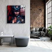 ."Tattooed v4". Designer's Collection Glass Wall Art - ArtDesigna Glass Printing Wall Art