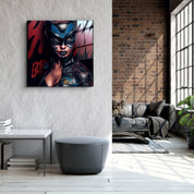 ."Tattooed v8". Designer's Collection Glass Wall Art - ArtDesigna Glass Printing Wall Art