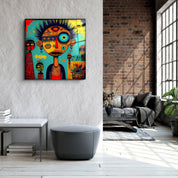 ."Africans". Designer's Collection Glass Wall Art - ArtDesigna Glass Printing Wall Art