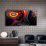 ・"Twisted Rainbow - Duo"・Glass Wall Art - ArtDesigna Glass Printing Wall Art