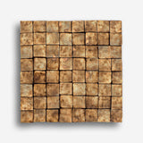 Smoked Brown Wall Sculpture | Premium Wood Handmade Wall Sculpture