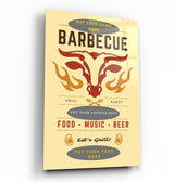 Barbecue Custom Printing | Glass Printing Poster