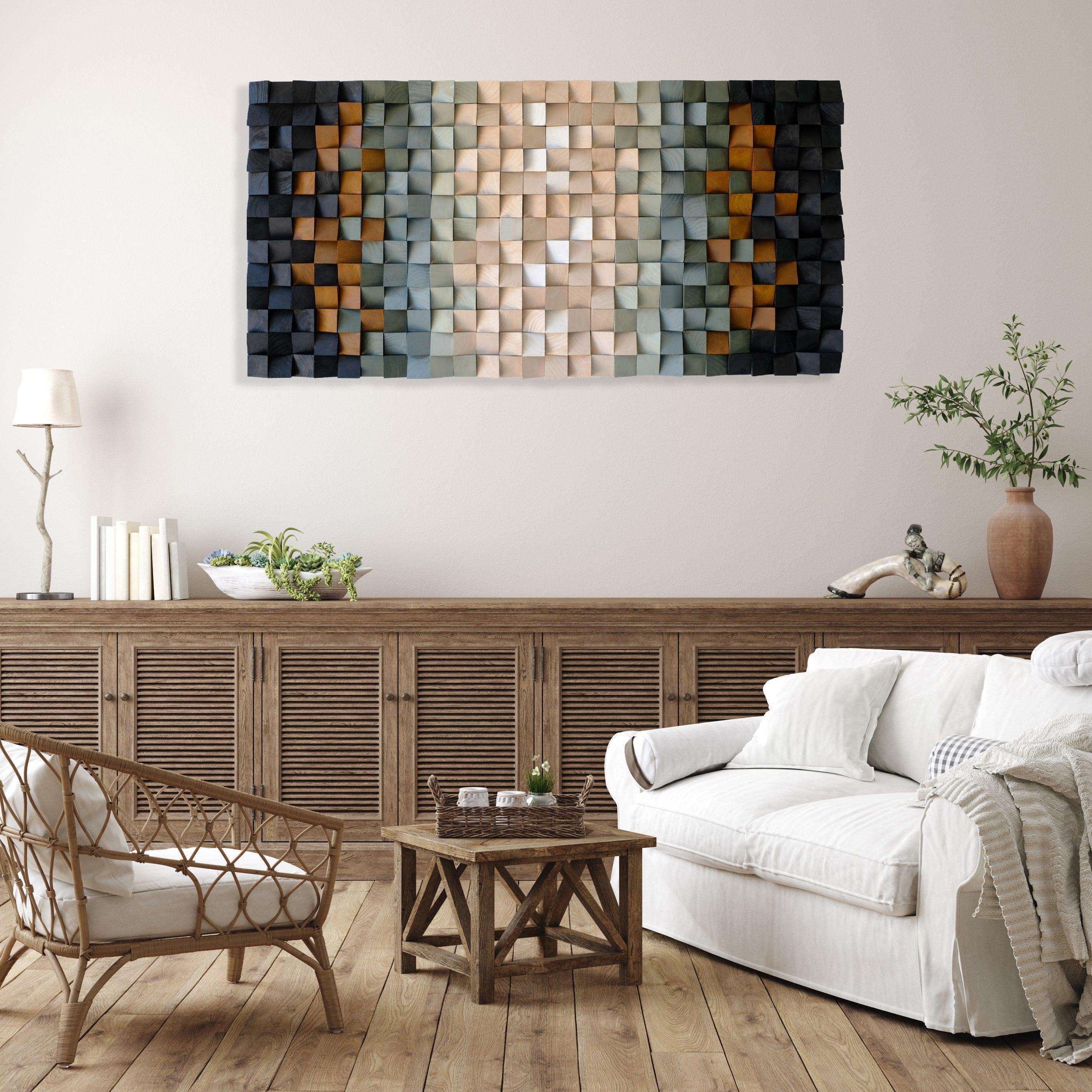 Mother Earth | Premium Wood Handmade Wall Sculpture - Limited Edition - Artdesigna