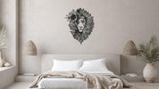 ・"Astro Lion"・Premium Metal Wall Art - Limited Edition - ArtDesigna Glass Printing Wall Art
